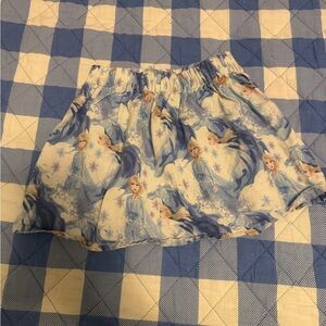 Girls' Blue Elsa Frozen Skirt